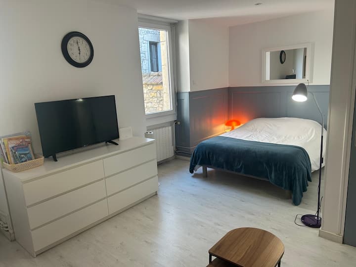 Studio Central Et Calme Avec Cour Charmante - Besançon