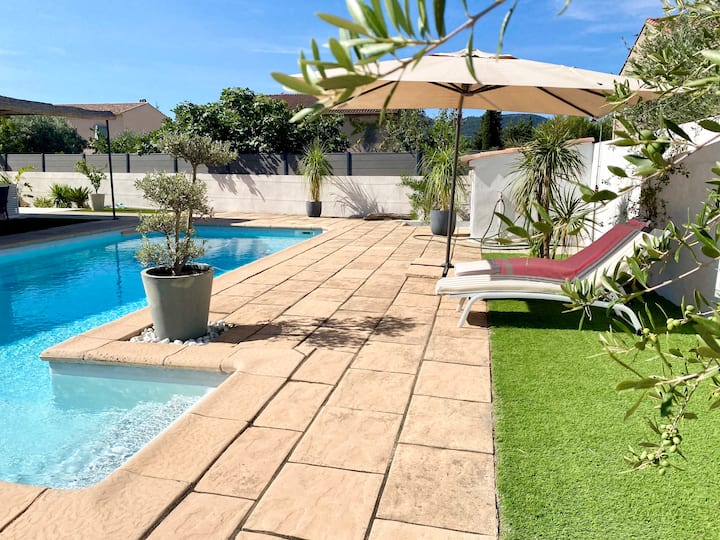 Villa Gémenos Entre Mer Colline Au Calme Piscine - Gémenos