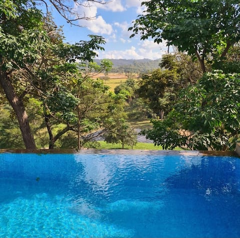 Airbnb em destaque: Rustic cottage near the woods in Sete Lagoas em Sete Lagoas
