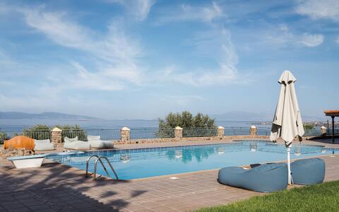 Aelia Villa, with Amazing View & Huge Private Pool