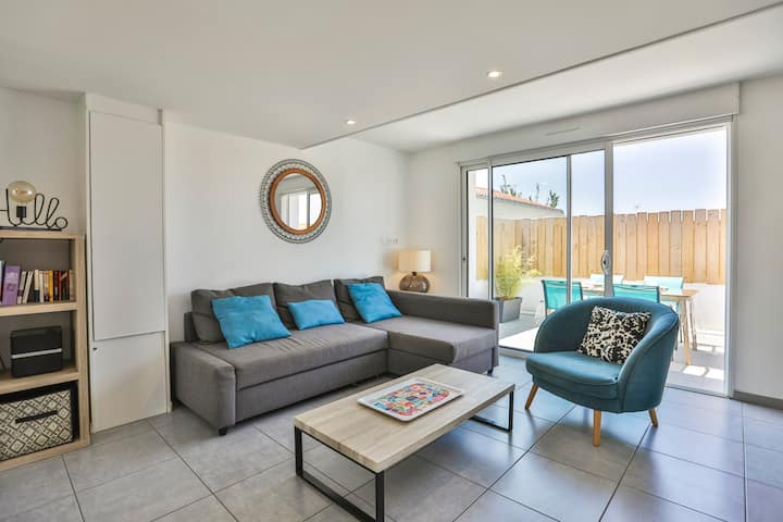 La Tranquillité Bleue - 4* Avec Spa Et Parking - Les Sables-d'Olonne