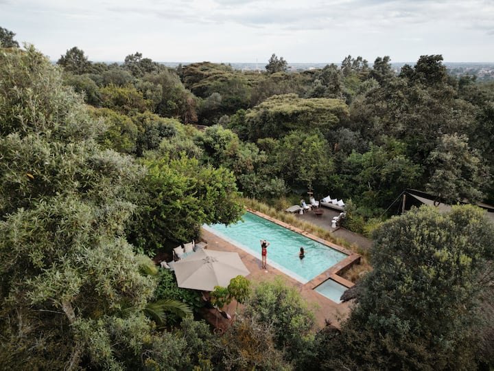 Ol Losowan Boutique Safari Home in Karen w/ Pool