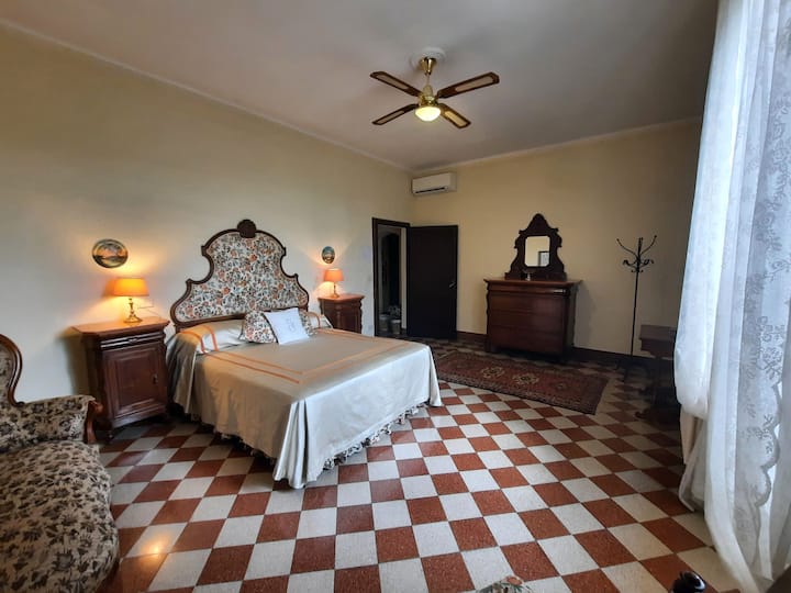 AC  double bedroom on first floor