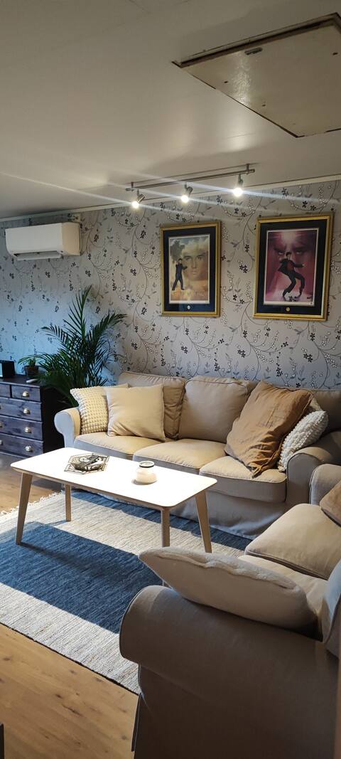 Popular Airbnb listing: Room in cabin (queensize bed) small farm in Skåne in Hässleholm