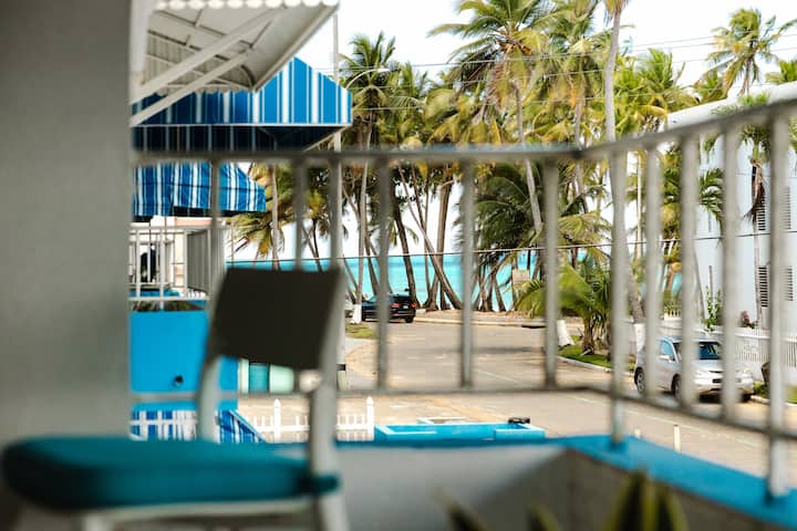 Oceanview Apartment Steps To The Beach - Puerto Rico