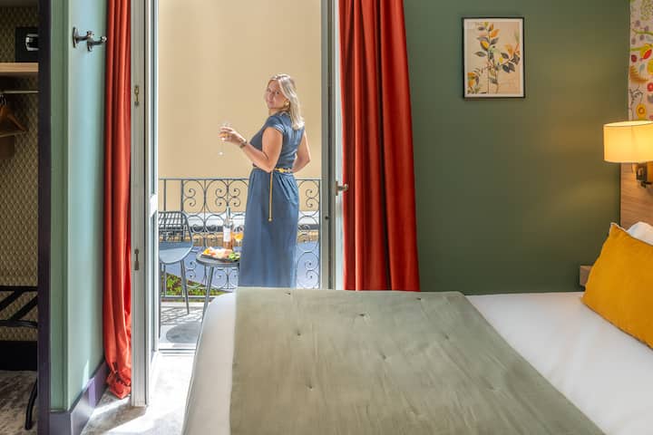 Mynd af svefnherbergi