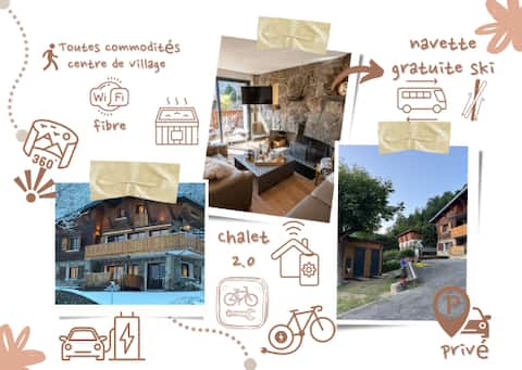Chalet Hygge St-Lary: Comfort 4ch 12pax Pkg Vue