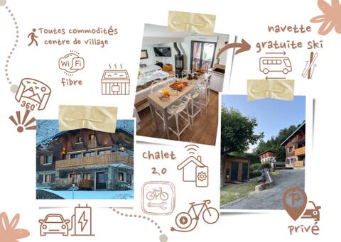 Chalet Hygge St-Lary: Cocoon 3ch 8pax Pkg Vue imp