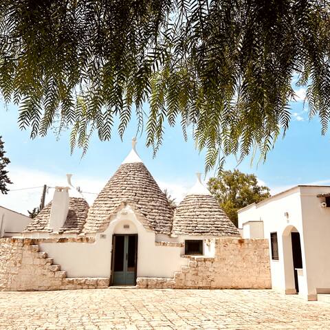 Trullo near Ostuni quiet with fenced heated pool