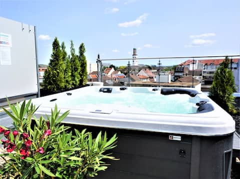 Panoramic penthouse Apartment + jacuzzi - 6 pers.