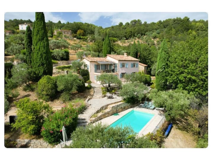 Beautiful Villa With Private Pool - Fayence