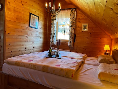 Private chalet with sauna and hot tub