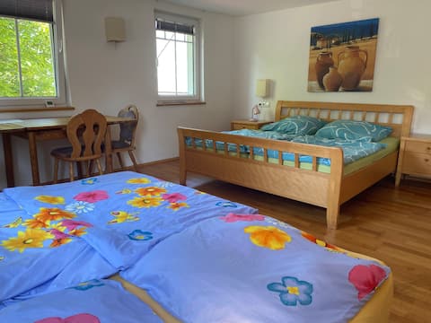 Room in white self check-in desired key safe