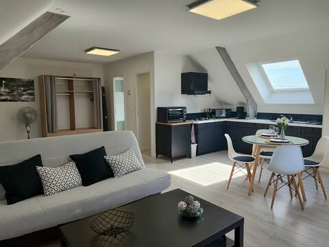 Studio of 45 m² with individual independent access