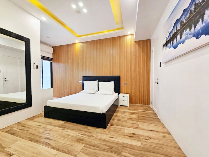 newly-renovated bedroom