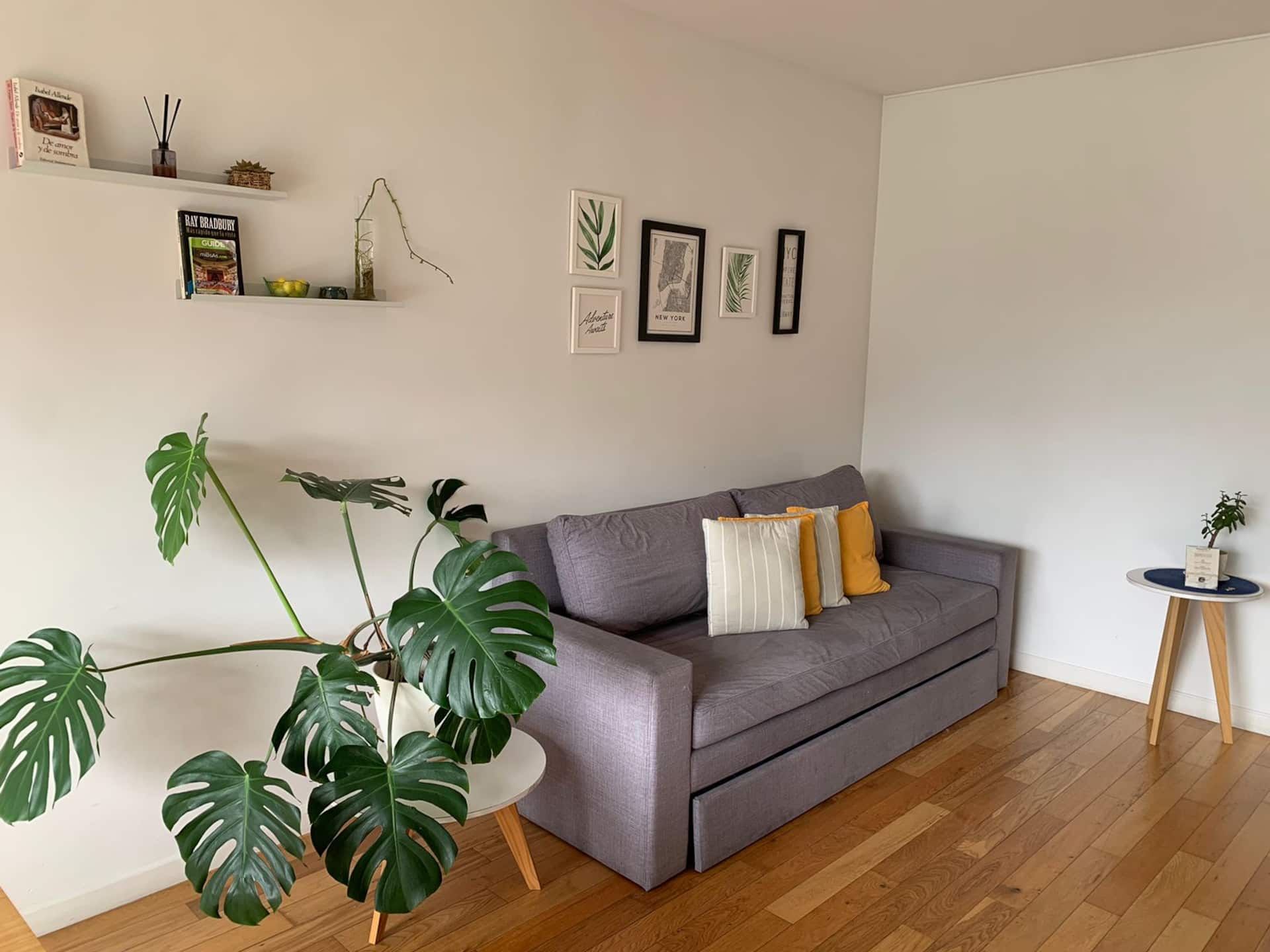 Furnished one-bedroom apartment in Palermo with pool and gym