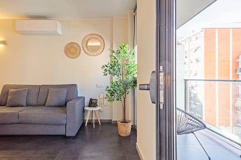 Top Airbnb: BCN Montjuïc Apartments URBAN Terrace en Hostafrancs