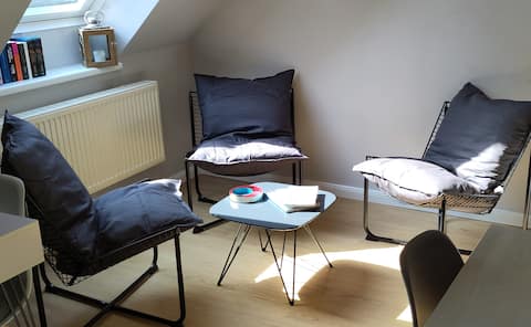 Top performing Airbnb: Well-equipped quiet apartment Baltic Sea south balcony (26) in Bastorf