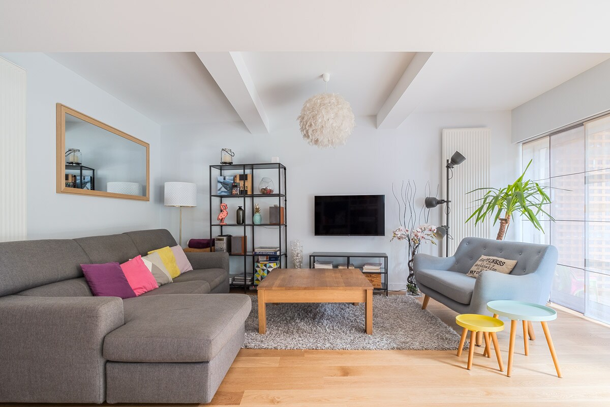 Successful Airbnb property: Renovated Apt with garden and parking downtown in Amidonniers / Compans Caffarelli / Brouardel