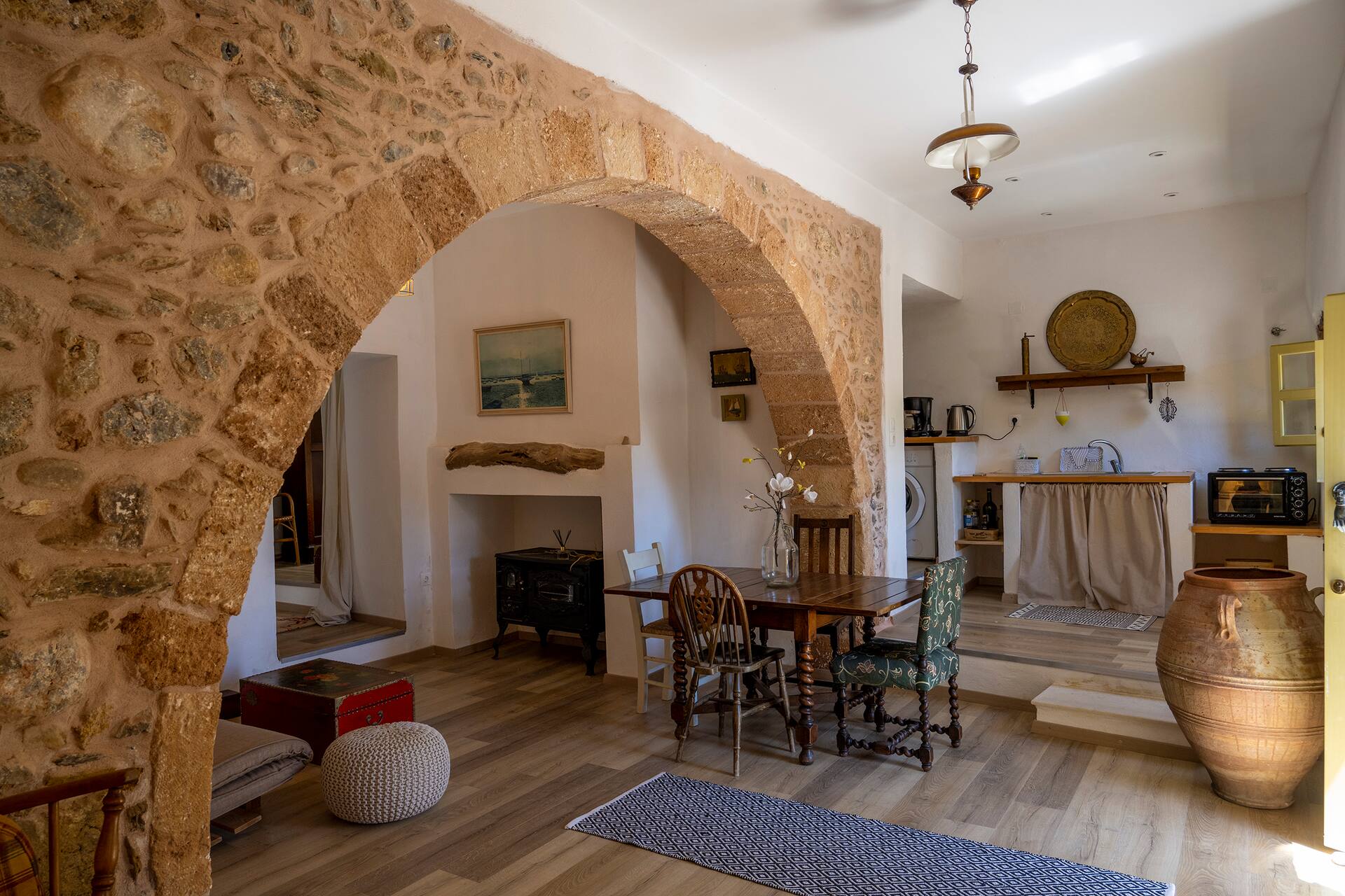 La antigua casa de campo de Creta