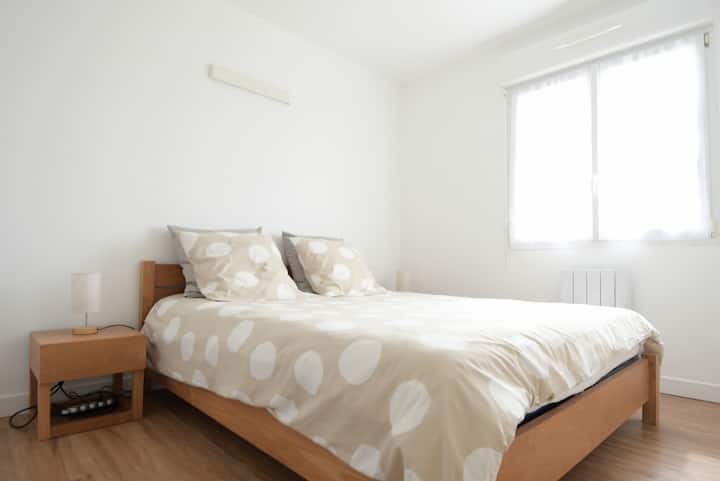 Chambre avec lit double king size 160 x 200