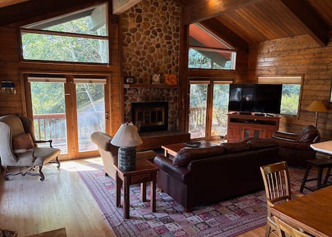 Popular Airbnb listing: A Mountain Cabin Retreat, Great Views! in Steamboat Springs