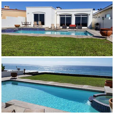 Oceanfront Home with Private Pool and Hot Tub