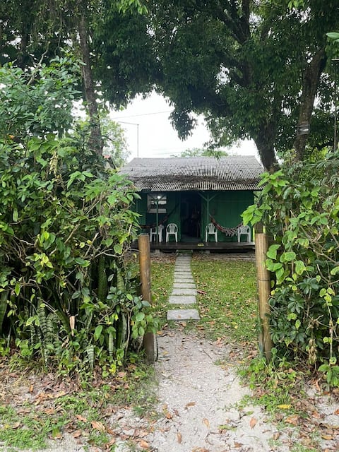Casa pé na areia em Encantadas, Ilha do Mel