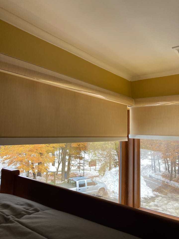 Modernisation des fenêtres de Thermopanel et rideaux Roller Black Out