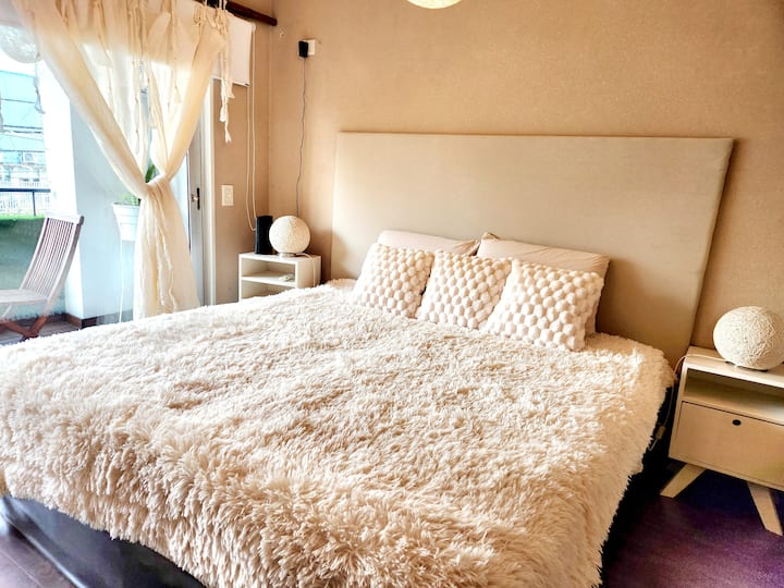 Studio apartment on Av. Federico Lacroze near Alexander Fleming in Colegiales