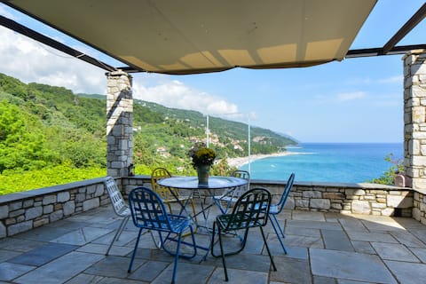 Pelionbnb.2 VILLA KAMELIA | "private beach @Pilio