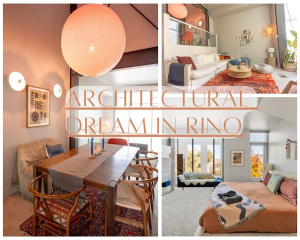 Architectural Dream in Rino- Walk everywhere!