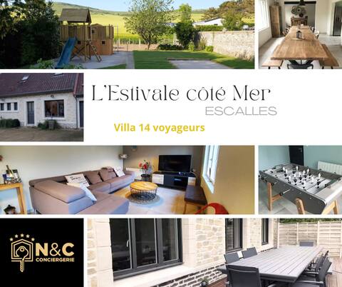 L'Estivale seaside villa – petanque court – sea
