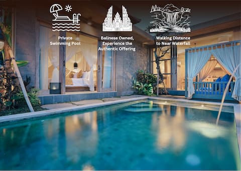 Amareka | Tranquil Private Pool Villa Side Of Ubud