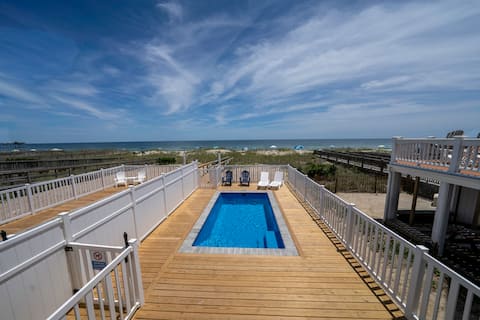Ocean Oasis | Heated Private Pool | Oceanfront