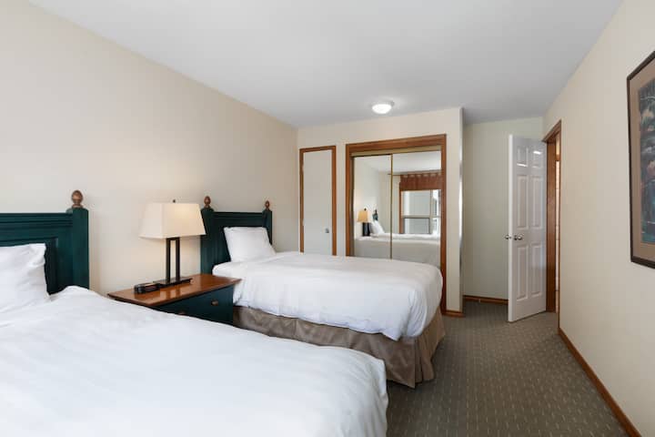 Druhá spálňa s 2 oddelenými lôžkami