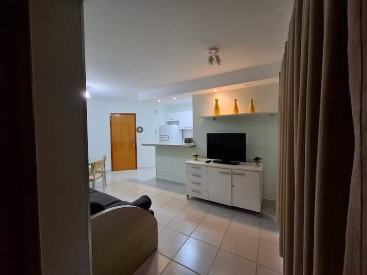 Apto 2q, Sendo 1 Suite, 6 Pessoas, Prive Thermas 2 - Caldas Novas