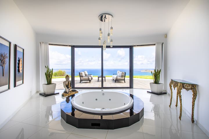 Lux villa in Falasarna beach★Jacuzzi★Infinity pool