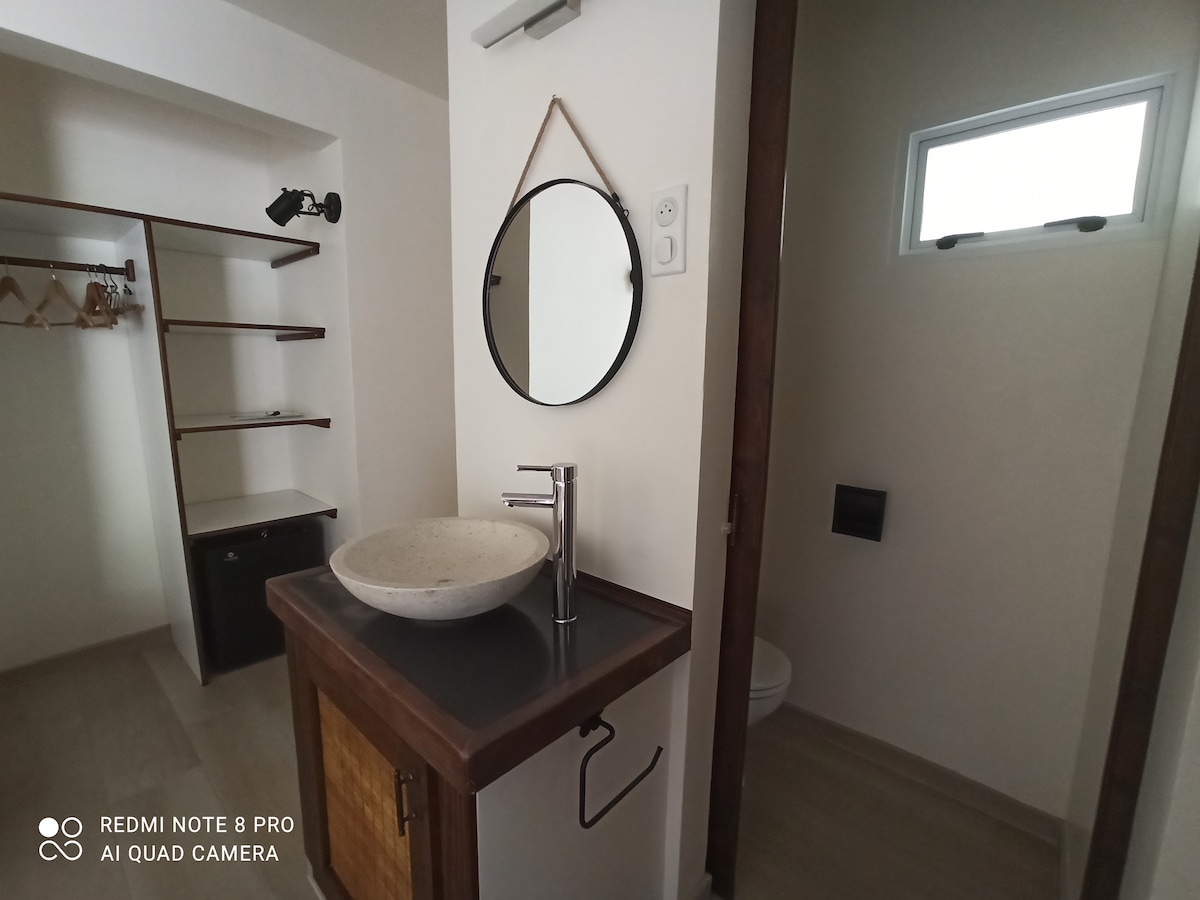 Salle de bain de La maison du voyage