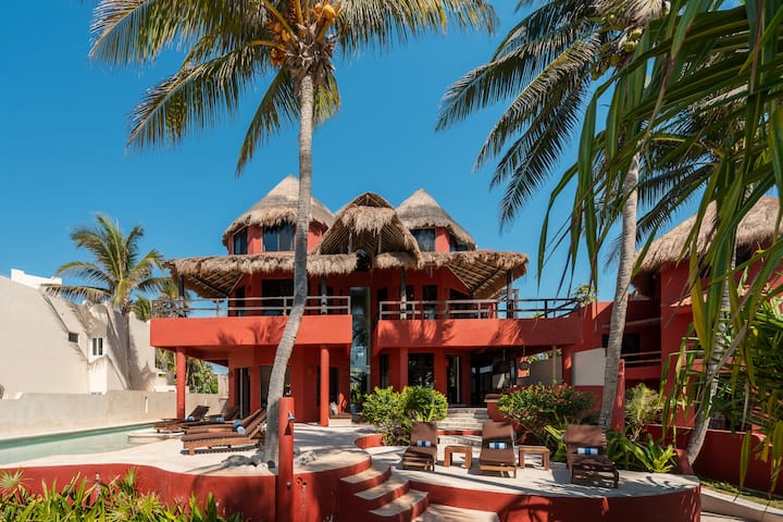 Zenseavillas Zen Del Mar Beachfront Luxury Villa - Akumal