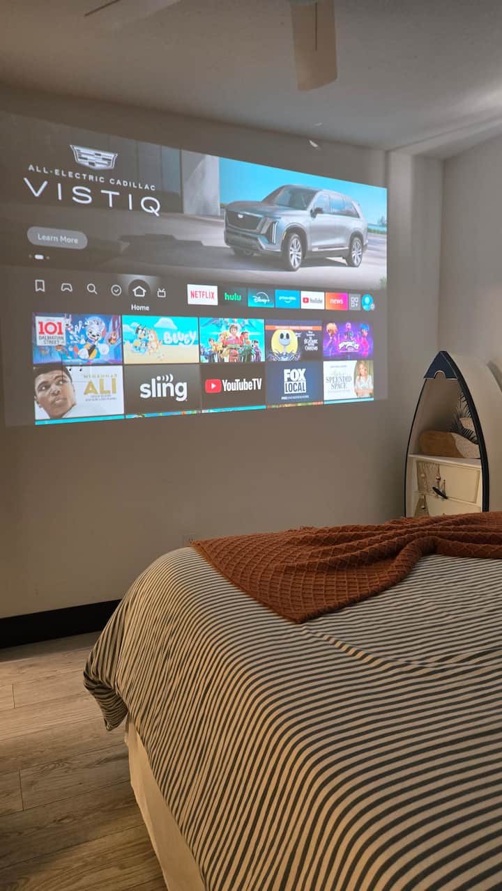 מקרן לסטרימינג תוכניות/סרטים