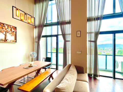 Riverson SoHo Duplex-Seaview (优家) - Free Park