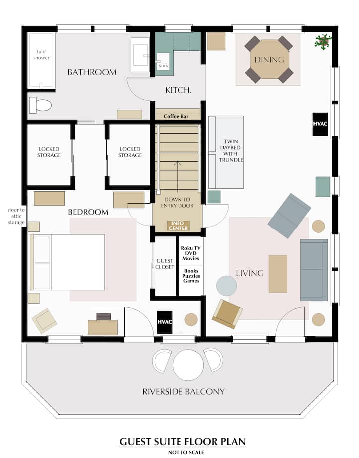 The Osprey Nest: Rappahannock Riverfront Suite - Guest suites for