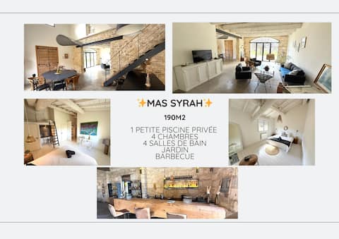 Mas Syrah • 190 m² • Private pool • 9 guests