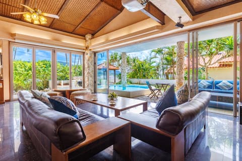 Private villa with pool