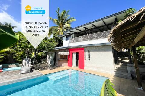 Villa Itihani Beautiful 6 p house, pool and view