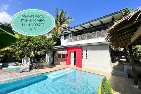 Villa Itihani Beautiful 6-person house, pool and view