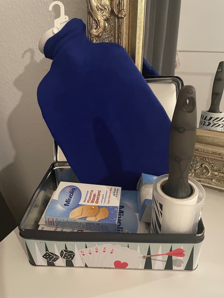 صندوق الطوارئ الصغير الخاص بك في الخزانة 