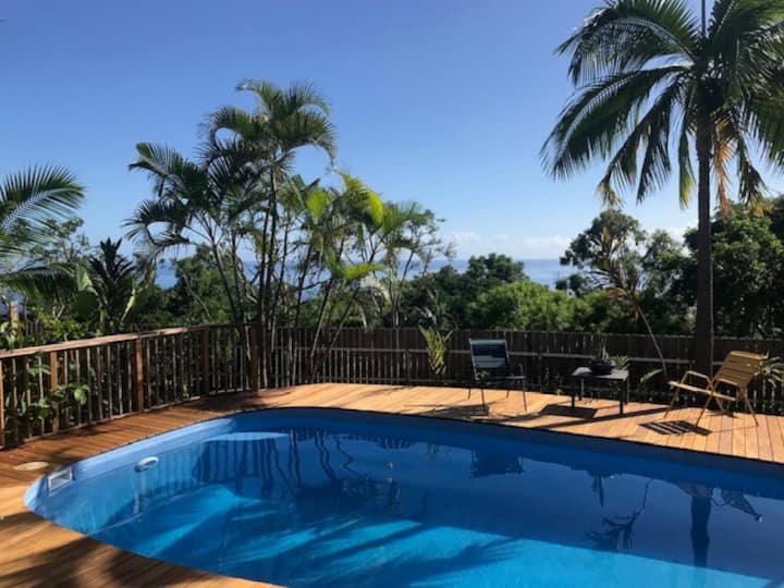 Maisonnette Avec Vue Océan Et Baie De St Paul - Réunion