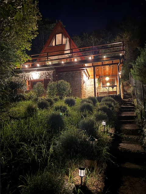 Kamonkő Panoráma Kuckó - Cabin with a View